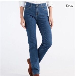 L.L. Bean Straight Leg classic fit Denim Jeans